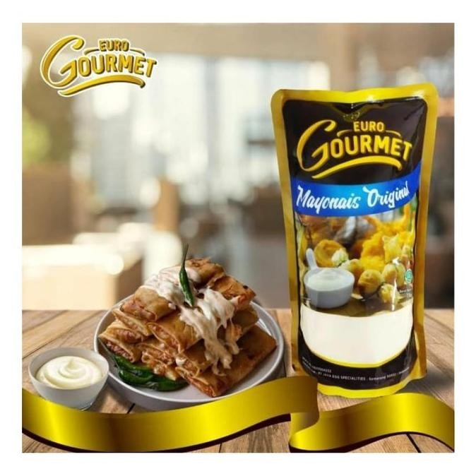 

Tersedia Mayonais Euro Gourmet Original 1kg Saus Mayo Premium