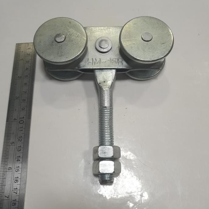 RODA PINTU GANTUNG RODA PINTU ATAS HENDERSON DOUBLE WHEEL ORIGINAL DAN TERPERCAYA