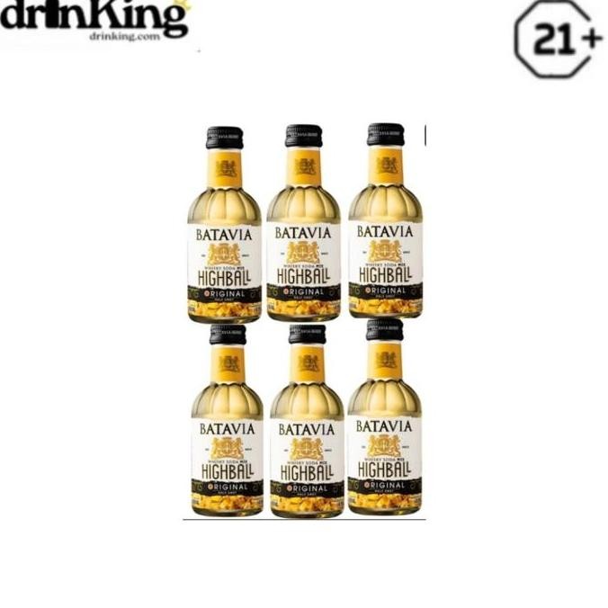 

Batavia Highball 180 Ml X 6 Bottle