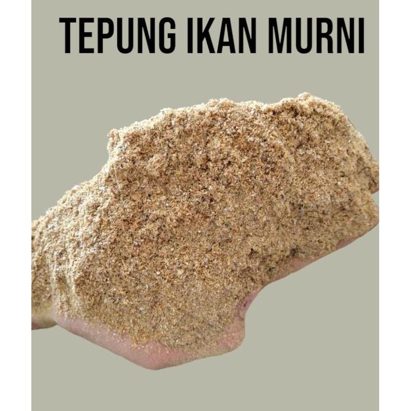 TERBARU TEPUNG IKAN 10KG - PROTEIN 50% CAMPURAN PAKAN TERNAK IKAN AYAM SUPER
