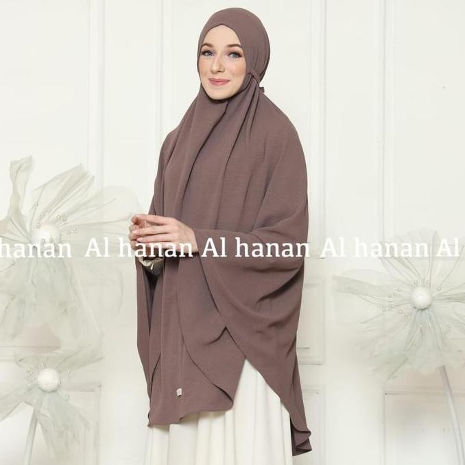 (Allthebest) Bergo Maryam Jumbo XXXL Crinkle Premium/Bergo Maryam Tali Jumbo