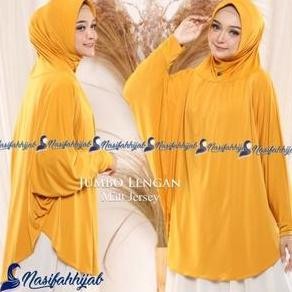 (Allthebest) Jilbab LENGAN Jumbo Hijab instan Tangan Syari - Nasifahhijab