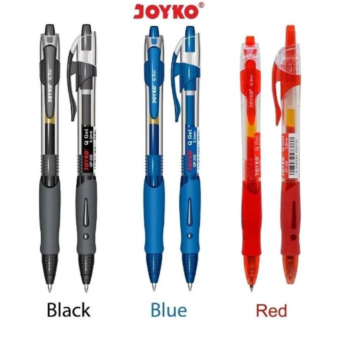 

Pulpen / Pen / Pena Gel Joyko Q Gel Bp 265 0.5 Mm Cetek