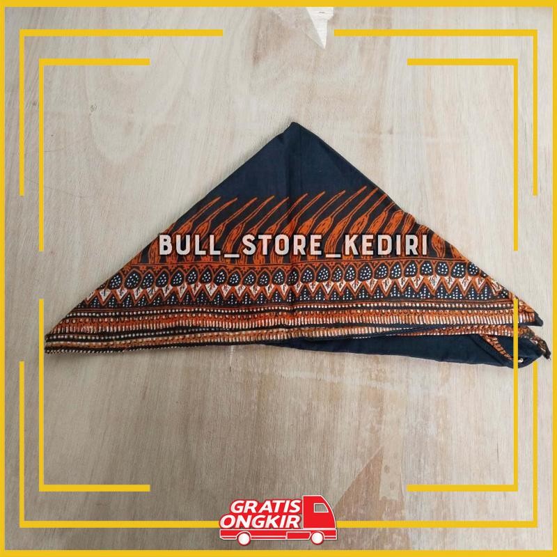 -Bisa Cod- Udeng Batik Segi Tiga Premium Jaranan Ro-38