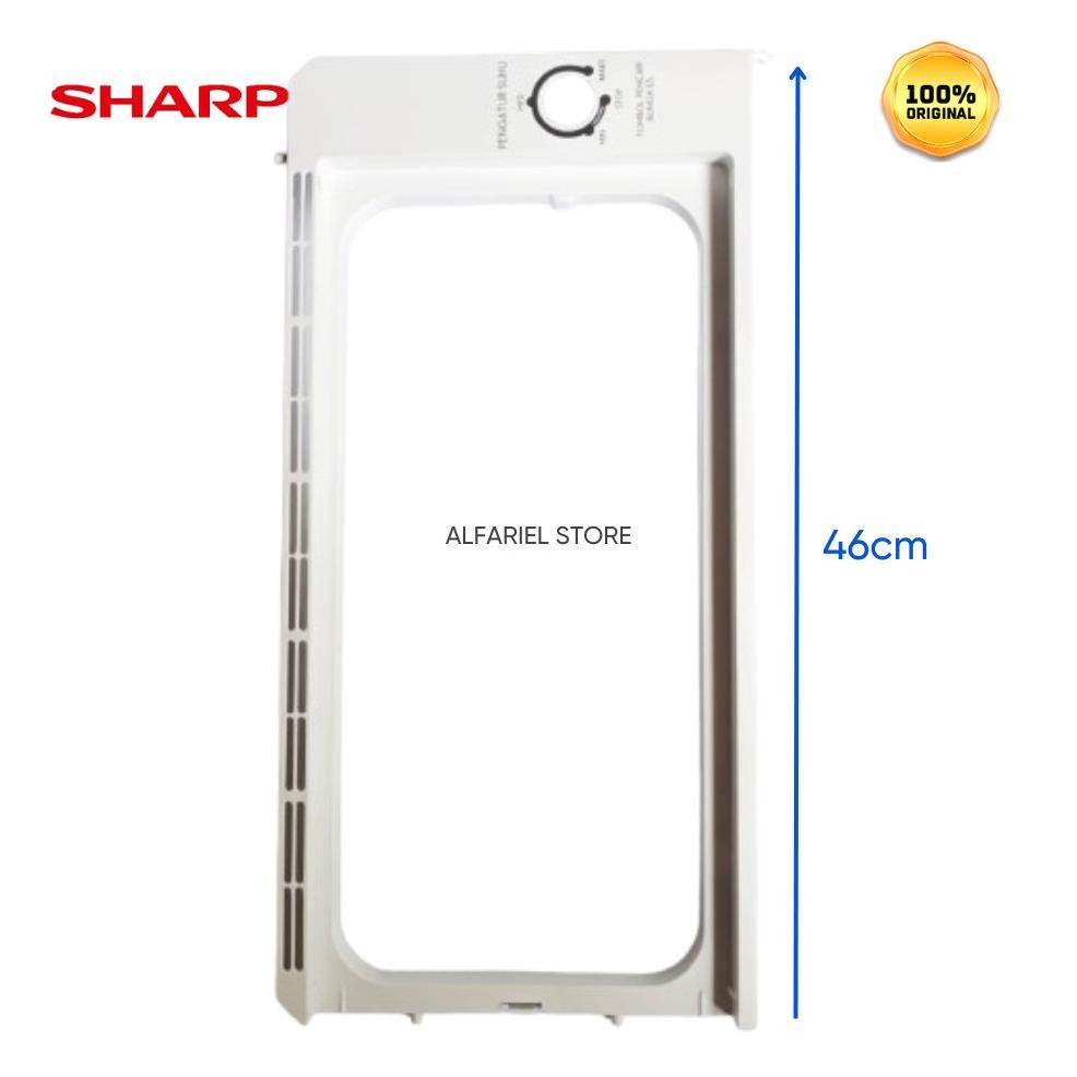 Promooo BINGKAI TUTUP FREZEER FRAME DOOR EVAP KULKAS SHARP 1 PINTU KIREI  SJ 175 SJ 180 SJ 190 SJ 19