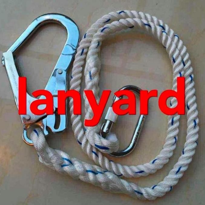 

Lanyard Double Big Hook/ Safety Lanyard Double Hook New Stok