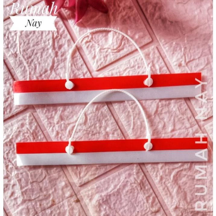 

An85 hjg-7 Tas Merah Putih (Isi 10) Bingkisan Goodie Bag Agustusan Hadiah Lomba Kemerdekaan Limited Edition Original Sale