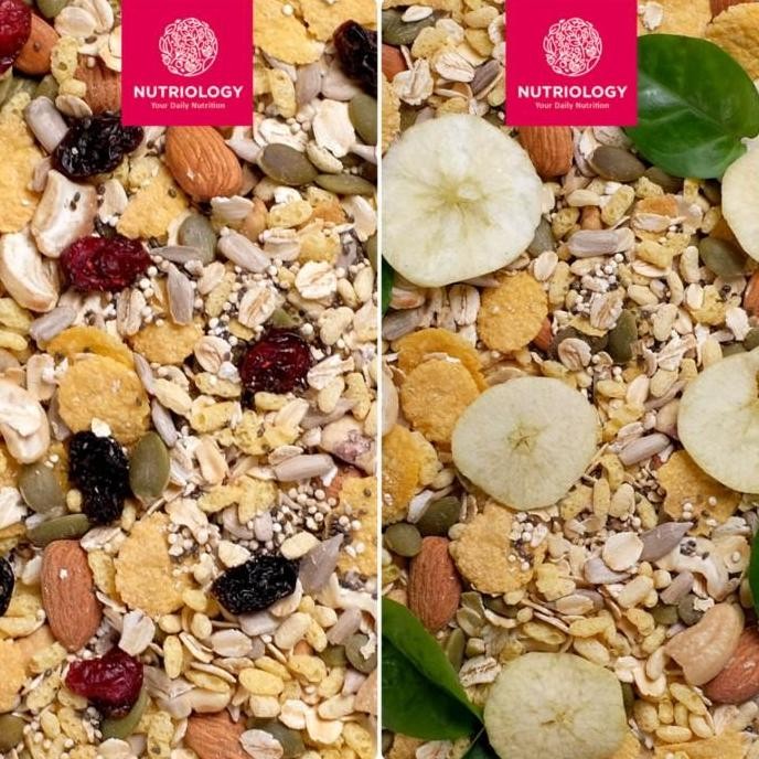 

(Allthebest) Granola real honey 140 gr nutriology sereal makanan sehat diet praktis