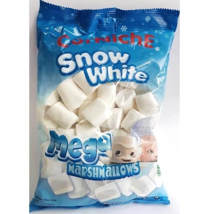 

(Allthebest) Corniche Snow White Marshmallow 300gr. Mega White Marshmallow