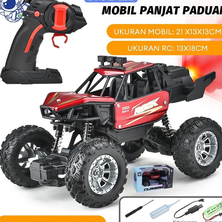 Nodia Toys Mainan Mobil Remote Control Offroad Ukuran Besar Mainan Remote Control Dengan Lampu Kenda