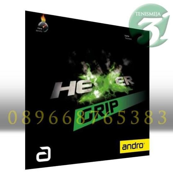 Rubber/Karet pingpong Andro Hexer Grip