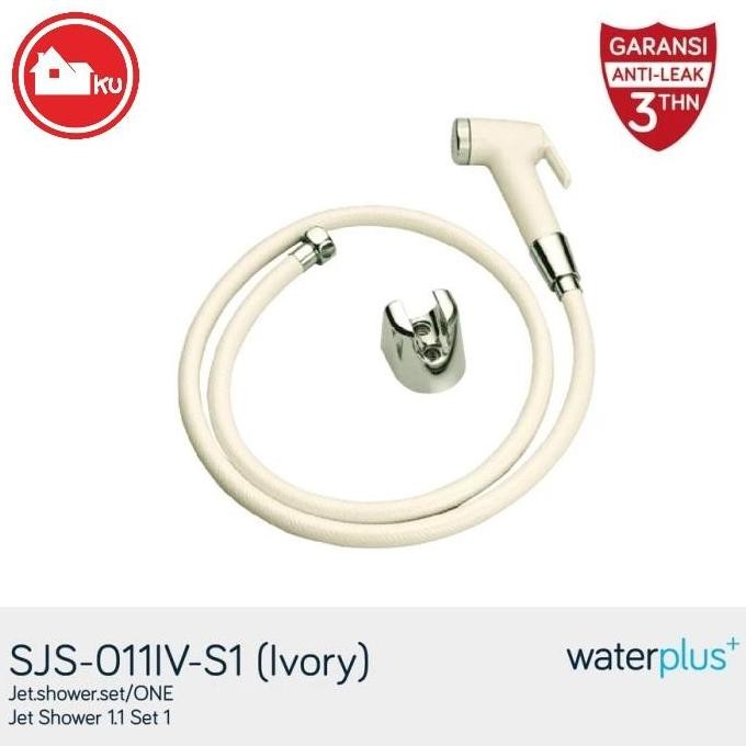 JB Jet Shower WATERPLUS SJS 011IV S1 Warna Ivory None