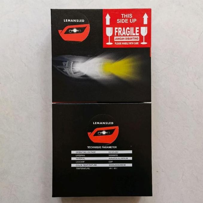 Foglamp LED 3 Warna Mitsubishi Delica Eclipse Cross Lancer EX Maven GLS Mirage Exceed Outlander Spor