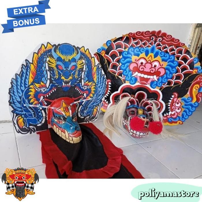 Barongan Devil/Barongan Devil Anak/Barongan Anak/Barongan Pentas Untuk Usia 2-6 Tahun Real