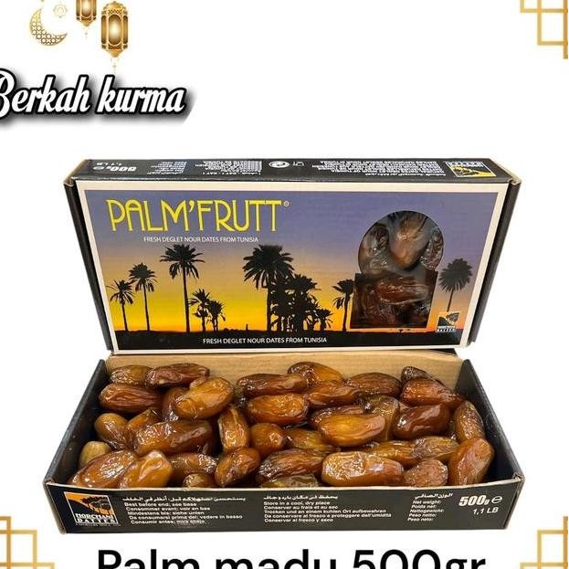 

Kurma Tunisia Madu Palm Fruit Gr Camilan Manis Food Makanan Kering Sna Cemilan