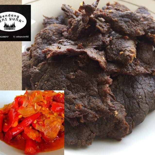 

Dendeng Kering Kriuk Dendeng Balado Sambalado Teisah 250Gr