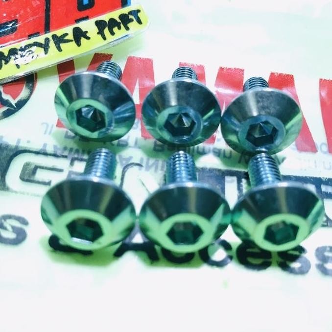 (Allthebest) Baut Dek mio croom semi probolt Baut dek Bordes injekan kaki Mio