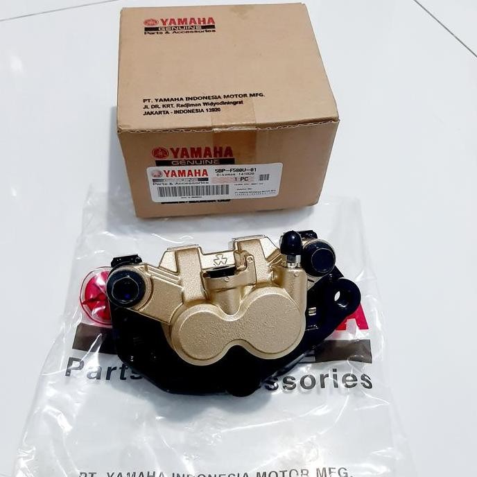 Promo kaliper piston pala babi rem cakram depan rxking rx king gold original COD