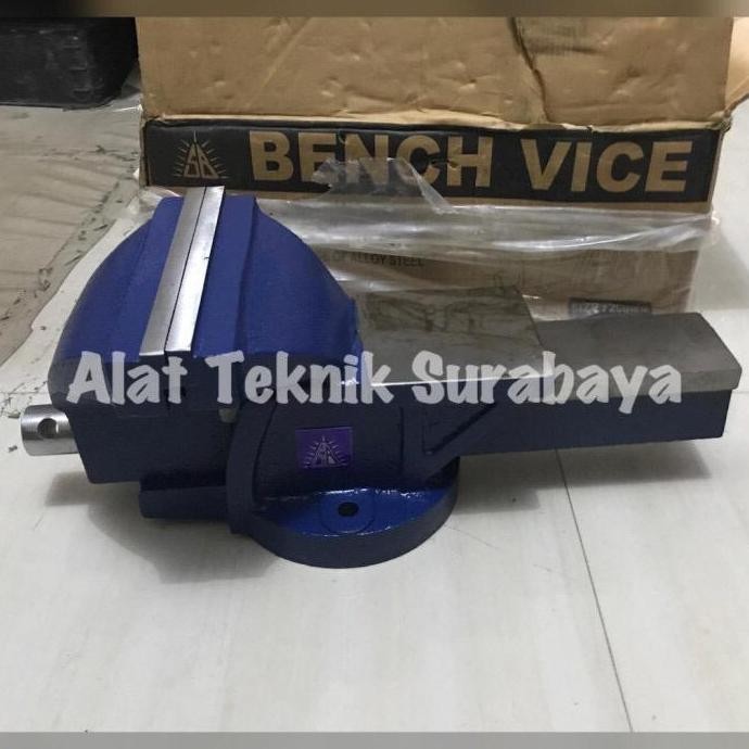 CATOK PARON 8" INCH INCI / ALAT JEPIT RAGUM BESI BENCH VICE