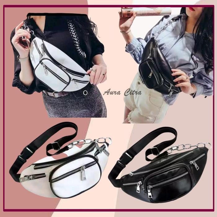 Twb Waistbag Wanita - Tas Pinggang Wanita Waist Bag Cewek Kekinian