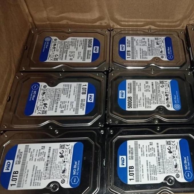 Hdd 1Tb Pc Wd Blue Hardisk Internal 1Tb Wd Blue 3.5Inch Co