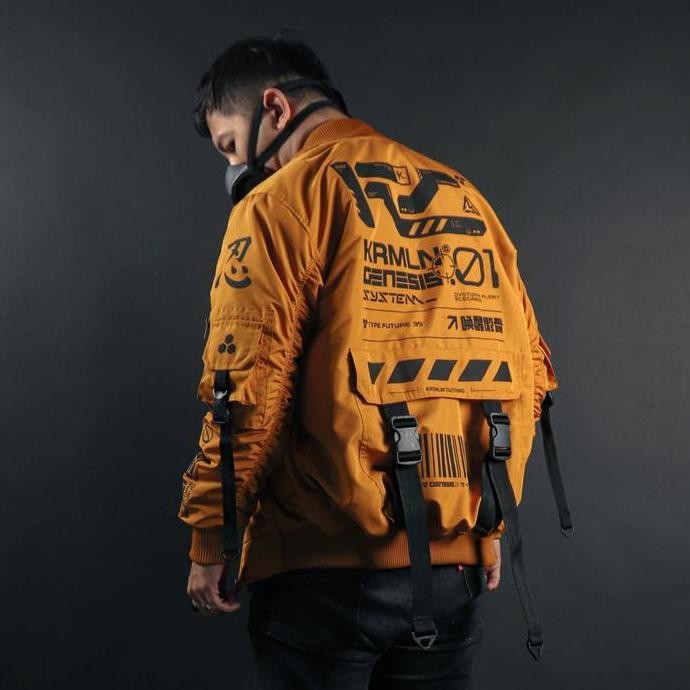Murah Kremlin Bomber Jacket - Genesis | Mustard