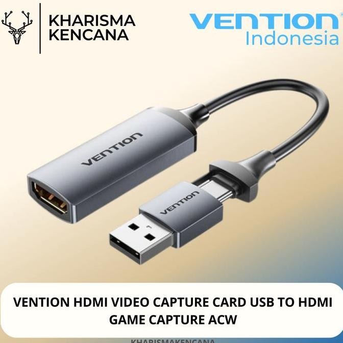 Vention Hdmi Video Capture Card Usb To Hdmi Game Capture Acw Co