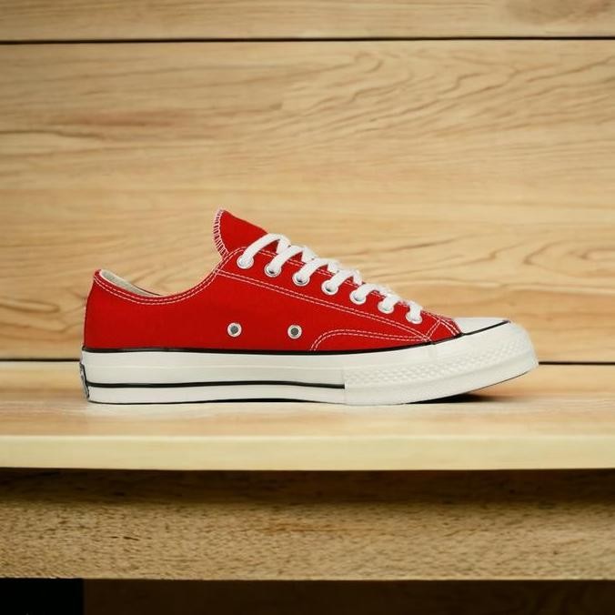 Promo Sepatu Converse Chuck Taylor All Star 70S Low Enamel Red Original 100%