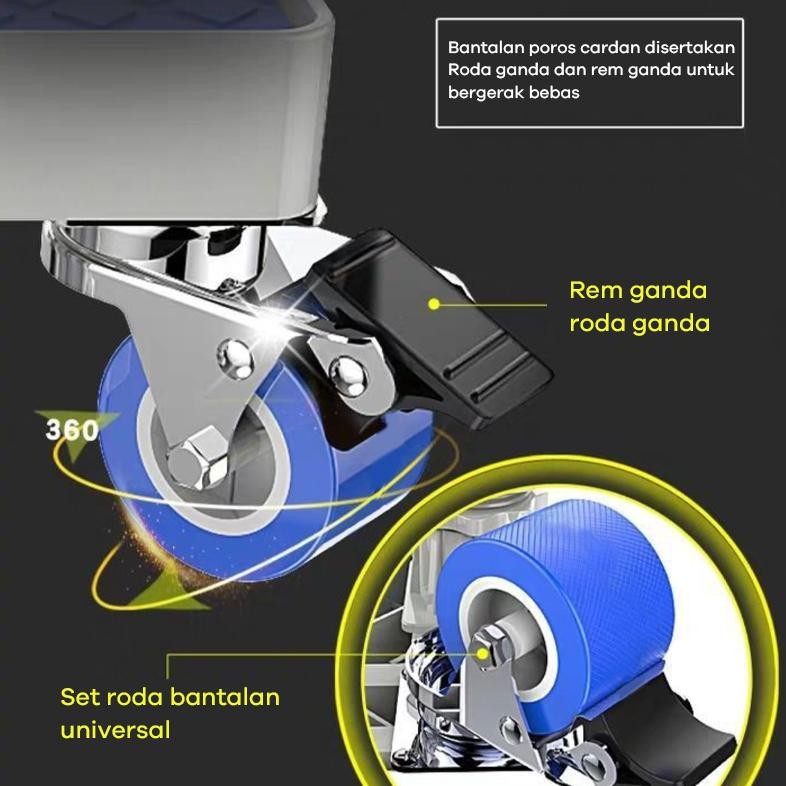 Model Baru Bonkyo Alas Mesin Cuci Dan Alas Kulkas Tahan Karat Yang Dapat Diatur, Rem Mesin Cuci, Rod
