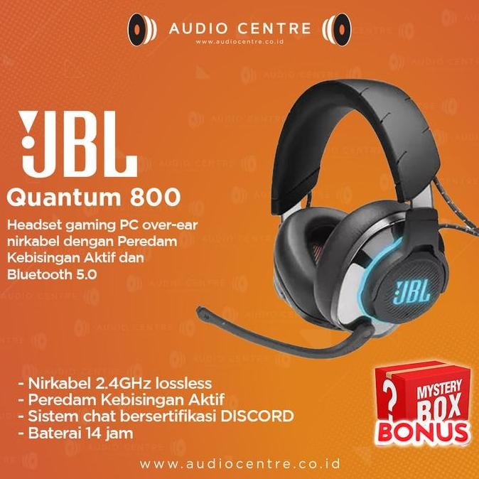 (Expert) JBL Quantum 800 Wireless Headset Gaming with Quantum Sound