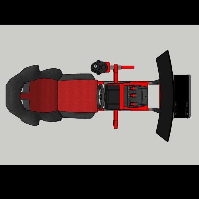 (Expert) Game Seat DIY Racing Simulator - BISA CUSTOM