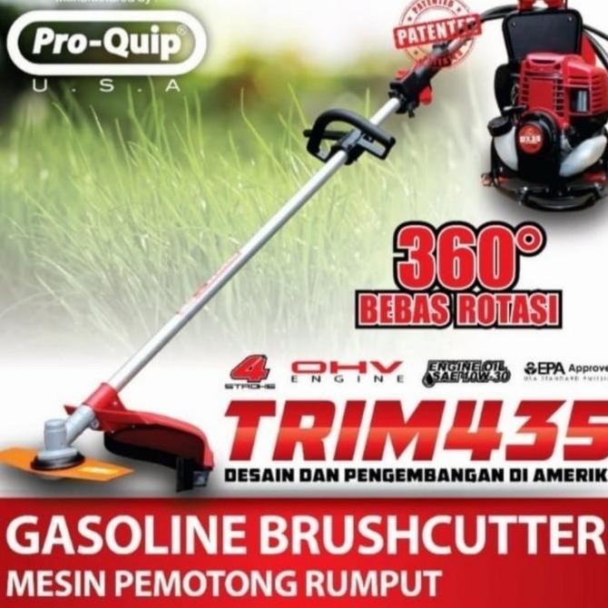 Mesin Pemotong Rumput Gendong 4Tak Proquip Trim 435 Pemotong Rumput