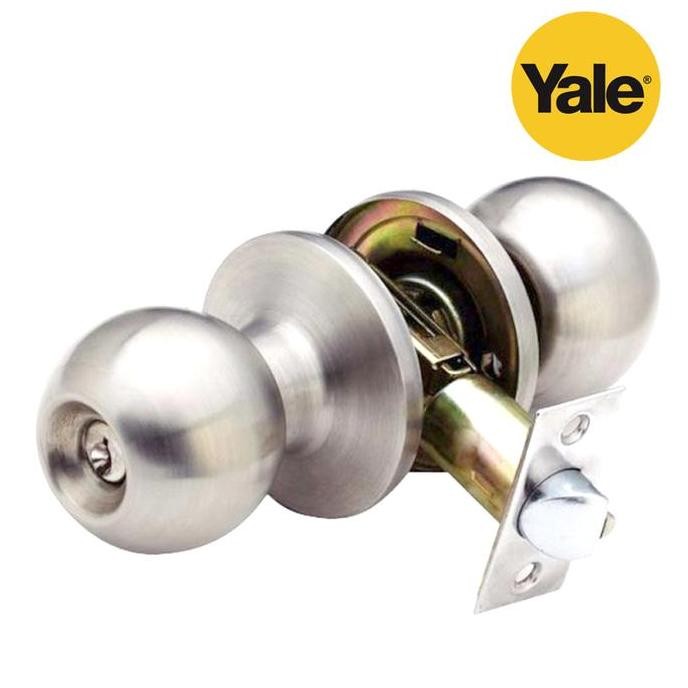 Yale Knob Set Kunci Pintu Kamar Mandi Dan Ruang Kerja Vca 5127 Us 32 D