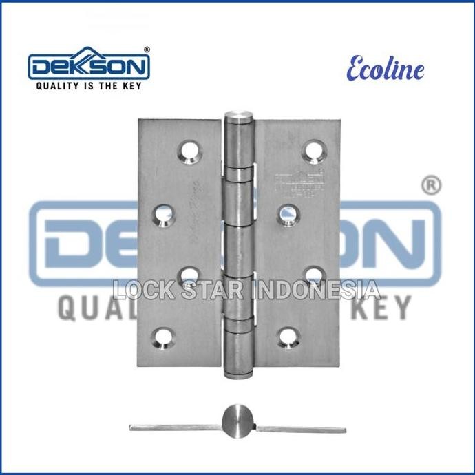 Engsel Pintu Tebal Dekson Ecoline 4 Inch Stainless Steel Sus 304
