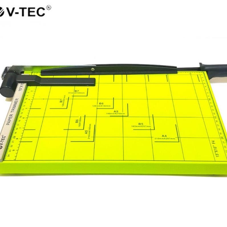 

R Trimmer Pemotong Kertas Folio Vtec 1510