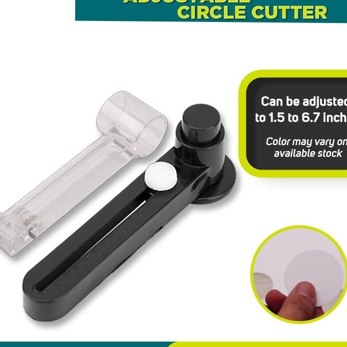 

Circle Cutter Pemotong Kertas Bulat Pemotong Lingkaran Plastik Ukuran Dapat Disesuaikan Circle