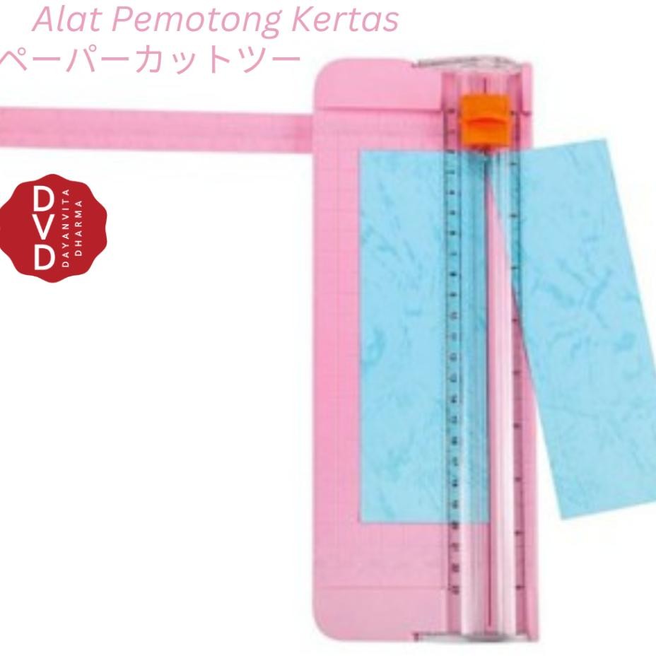 

Alat Pemotong Kertas Portable A4 A5 Mini R Trimmer Cutter A5