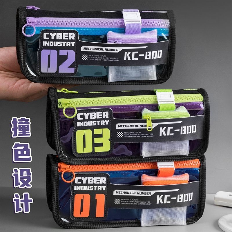 

Tas Pensil Tas Alat Tulis Baru Kapasitas Besar Kotak Pensil