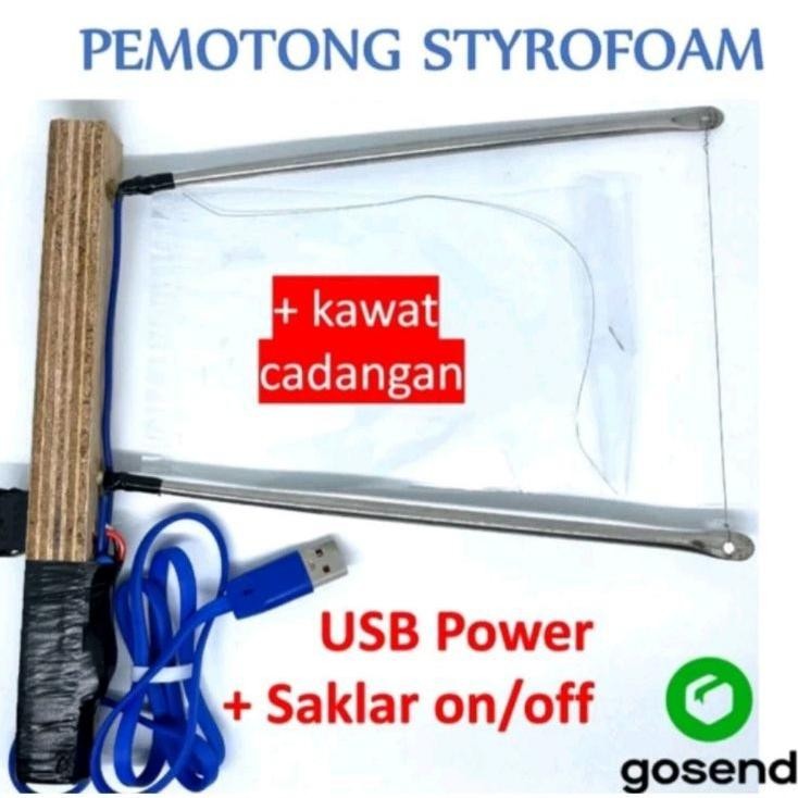 

Alat Pemotong Styrofoam Kayu Jati Dan Stainless