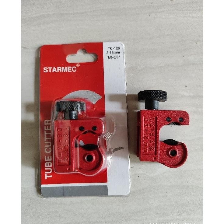 

Tube Cutter Tc126 316Mm 58 Pemotong Starmec Kater Pipa Ac Rumah Mobil Kulkas