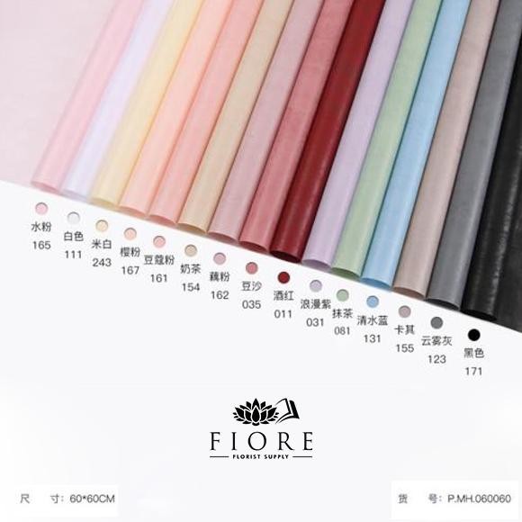 

[20 Lembar] Flower Wrapping Tissue Paper 60x60cm aSt