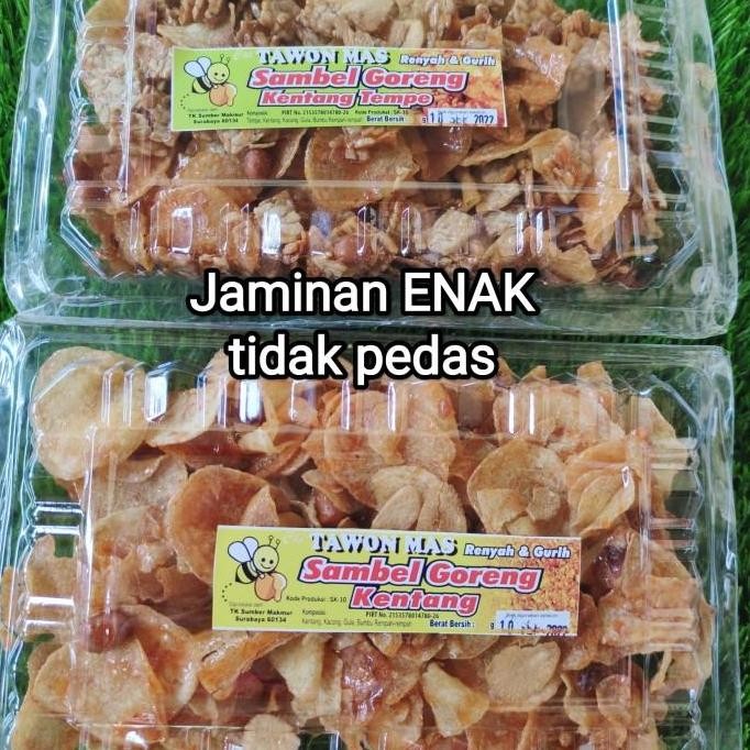 

(Allthebest) Sambel Goreng kentang dan Sambel goreng kentang tempe 300gram p