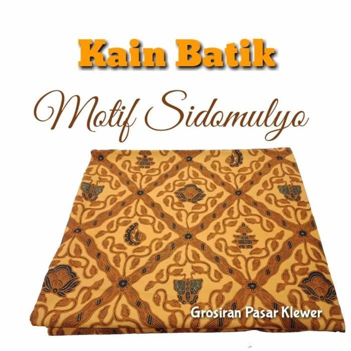 Motif Sidomulyo Kain Batik Kain Jarik Kain Batik Sarimbit Bahan Batik