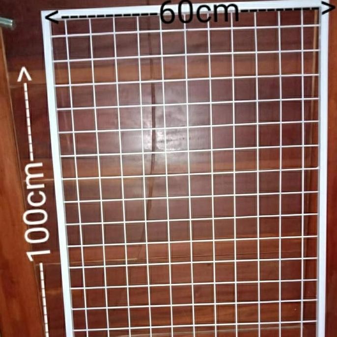 Diskon Rak Pajangan Akrilik Mondo 100x60cm - Ram Besi Etalase Aksesoris Toko