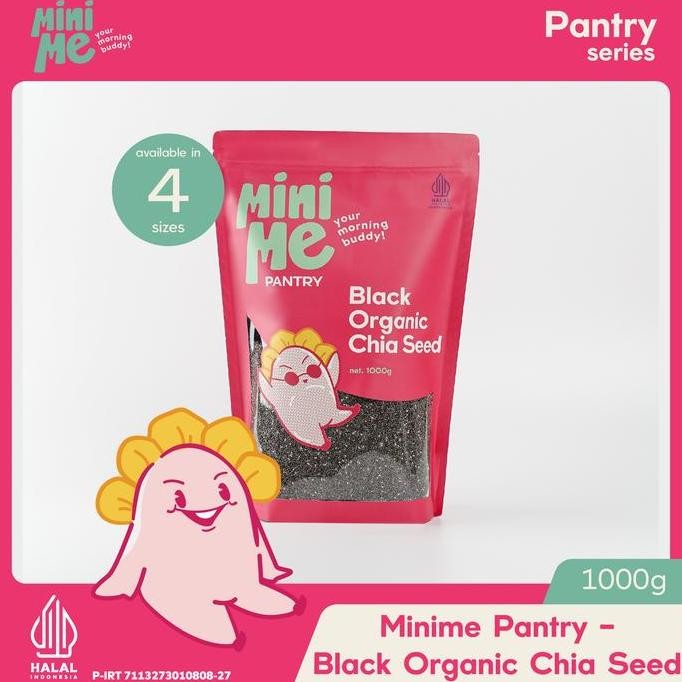 

GL MINIME Pantry - Black Organic Chia seed 1kg