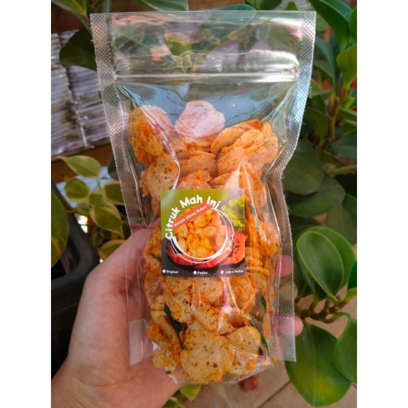 

Ccf Citruk (Aci Ngagetruk) Cemilan Pedas Renyah 250-1000G