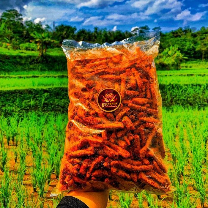 

Ccf 500 Gram Basreng Extra Daun Jeruk Pedas (Kukarasa Snack) Cemilan