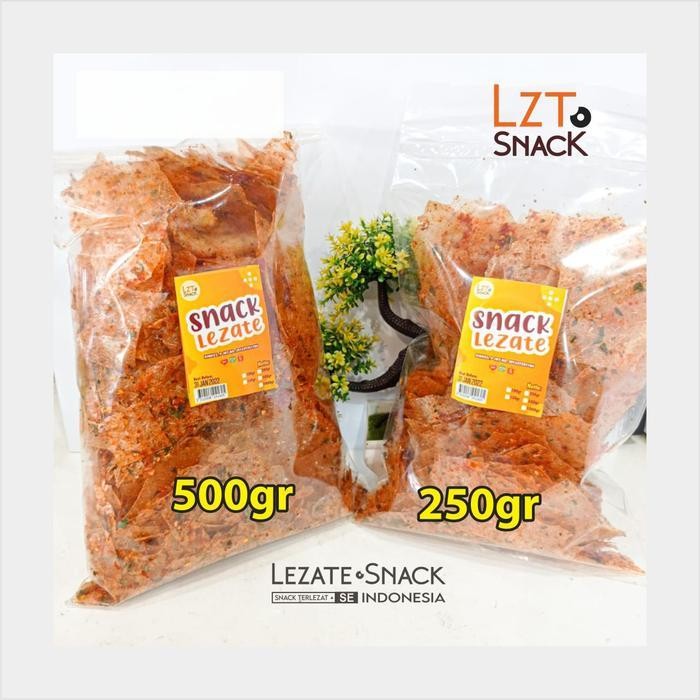 

CCF Keripik Kaca 250GR Pedas Daun Jeruk / Keripik Beling Kripca Pedas