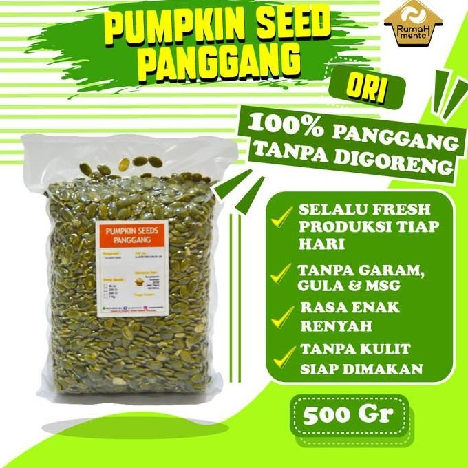 

(Allthebest) ROASTED PUMPKIN SEED 500GR BIJI LABU PANGGANG