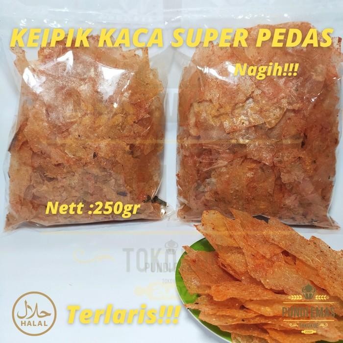 

CCF KERIPIK KACA SUPER PEDAS BERAT BERSIH 250 GRAM